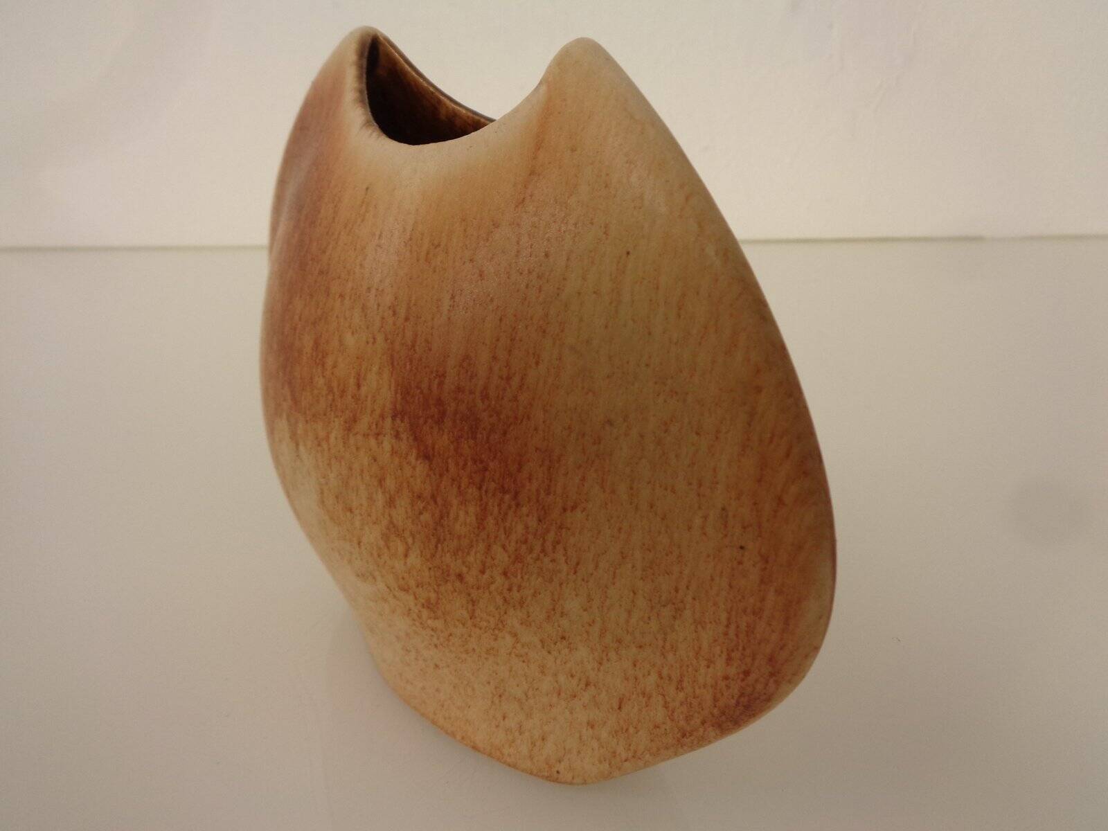 Organic Ceramic Vase by Roberto Rigon for Bertoncello, 1960s