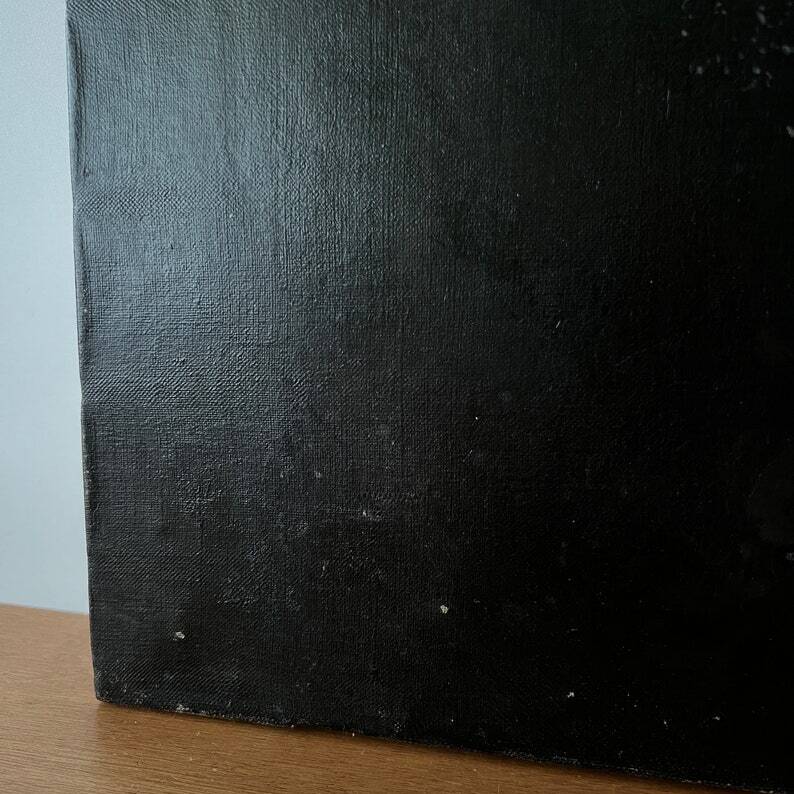 Peinture à l'huile ancienne du 19ème siècle, Portrait de femme