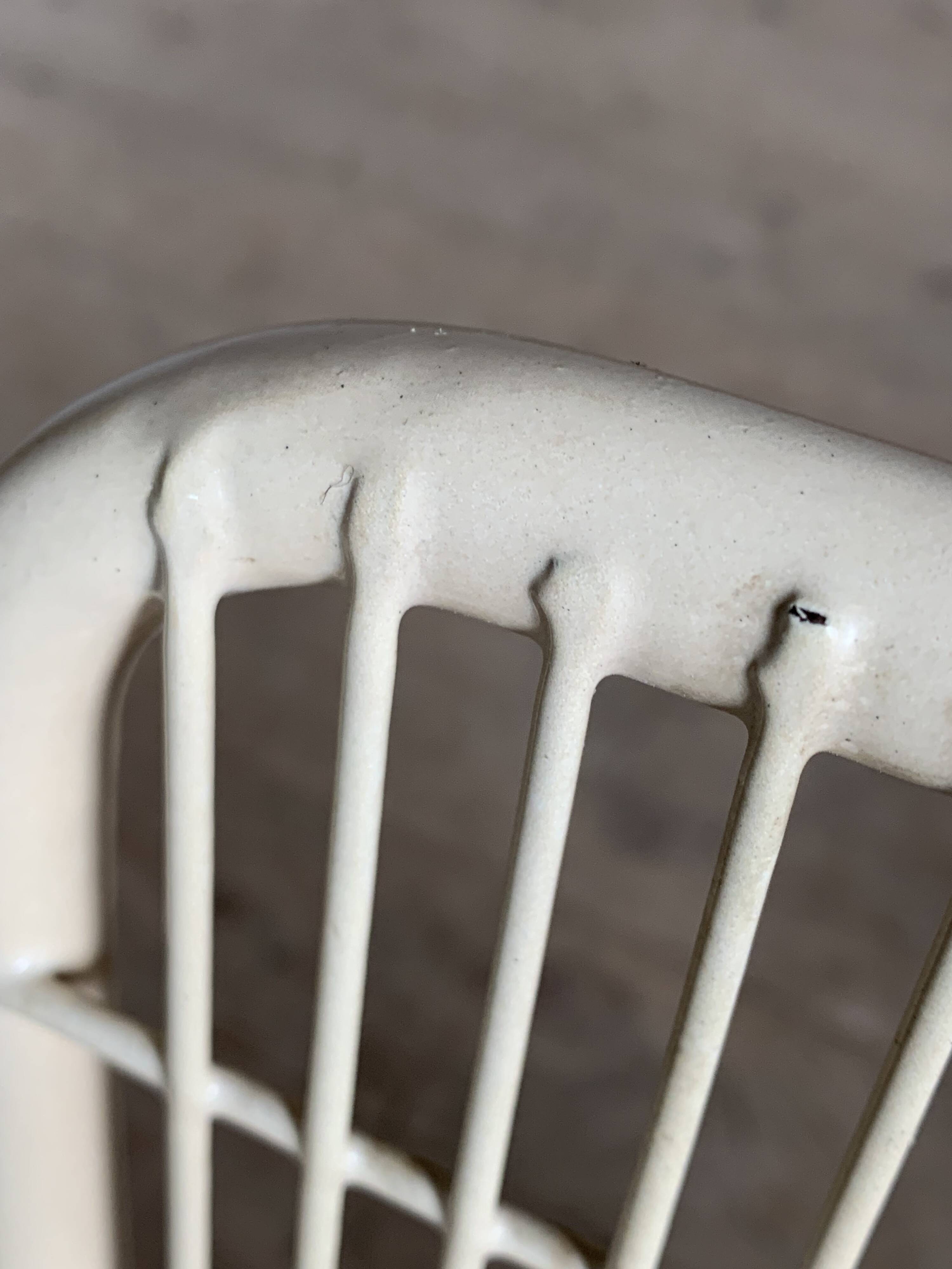 Vintage metal garden chair