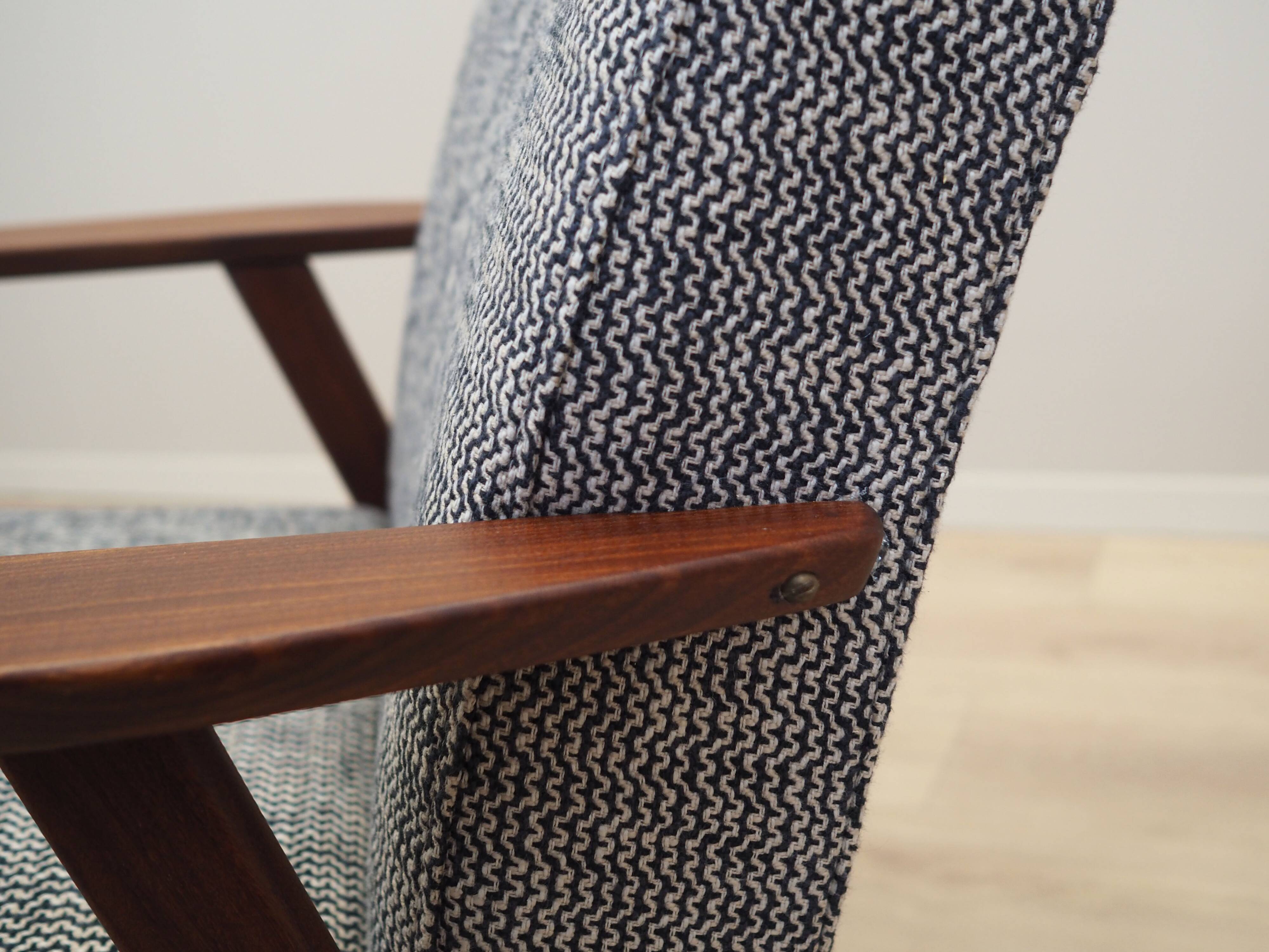 Mahogany armchair, Danish design, 1960s, production: Denmark