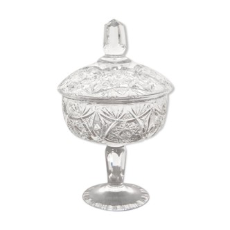 Crystal sweets casket, Polska, lata 70