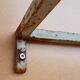 antique wrought iron garden console