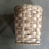 Chestnut basket braided