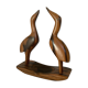 Empty ashtray wooden bird pocket