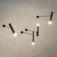 Pair of 1950s arm sconces, Parscot France