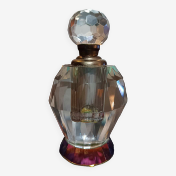 Flacon de parfum rechargeable vintage en cristal