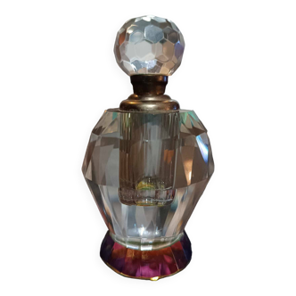 Flacon de parfum rechargeable vintage en cristal