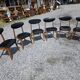 6 chaises, années 60