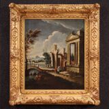 Venetian school painting of the 18th century, architectural capriccio