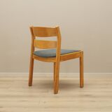 Ensemble de cinq chaises en frêne, design danois, années 1960, designer : Kurt Østervig, éditeur : FDB Møbler