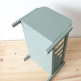 Wooden vintage doll bed