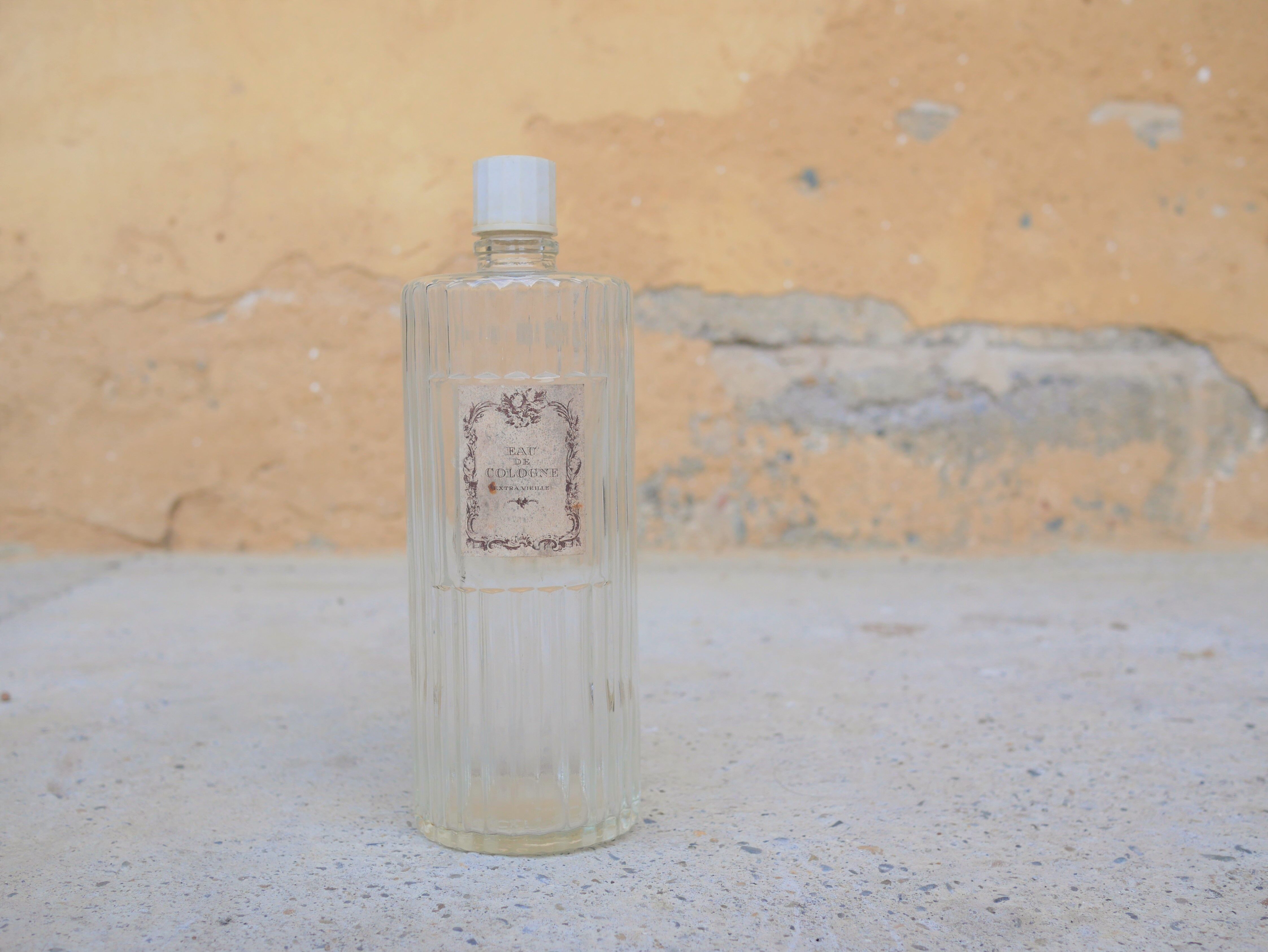 Old vintage cologne bottle