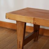 Scandinavian low bench