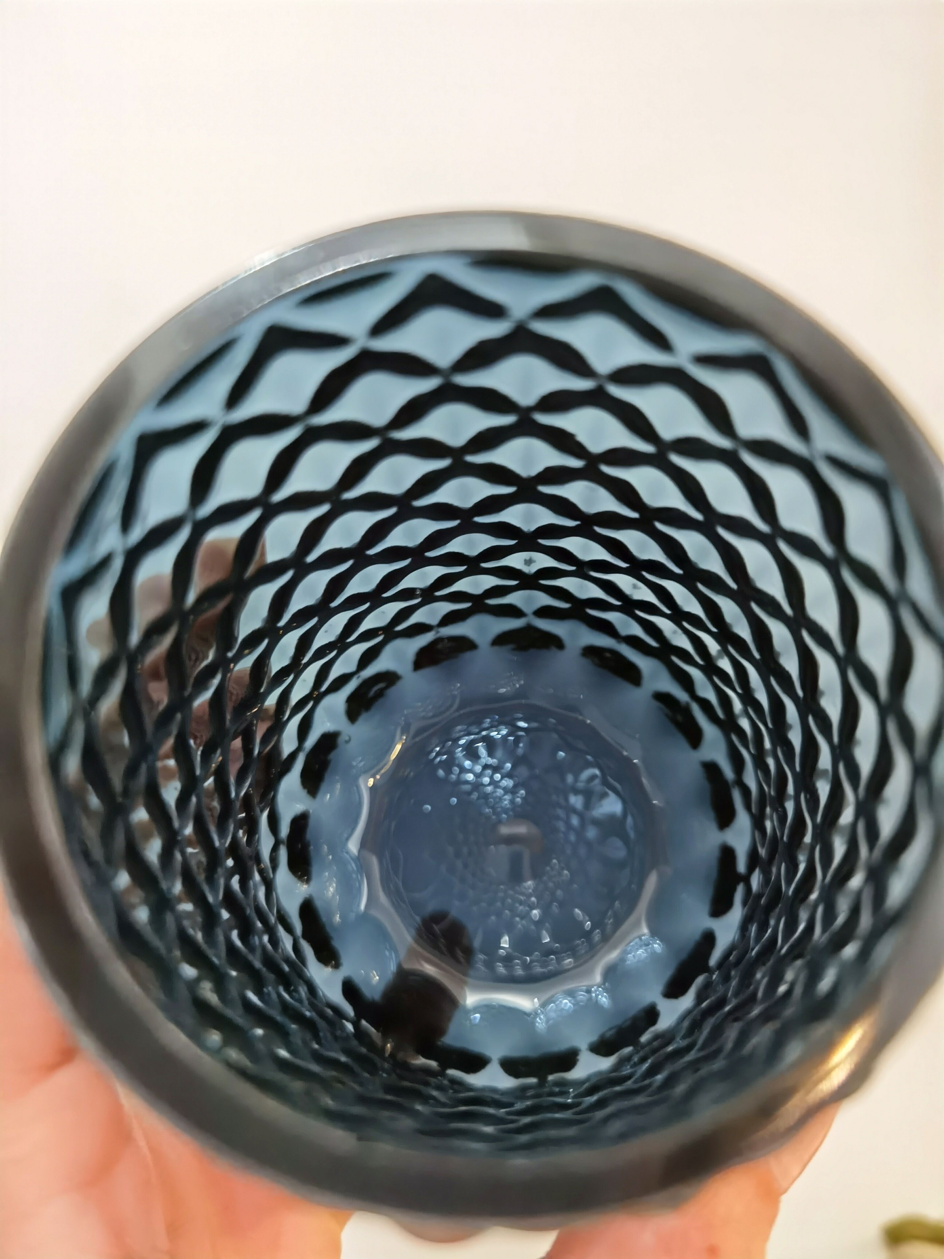 Vase bleu