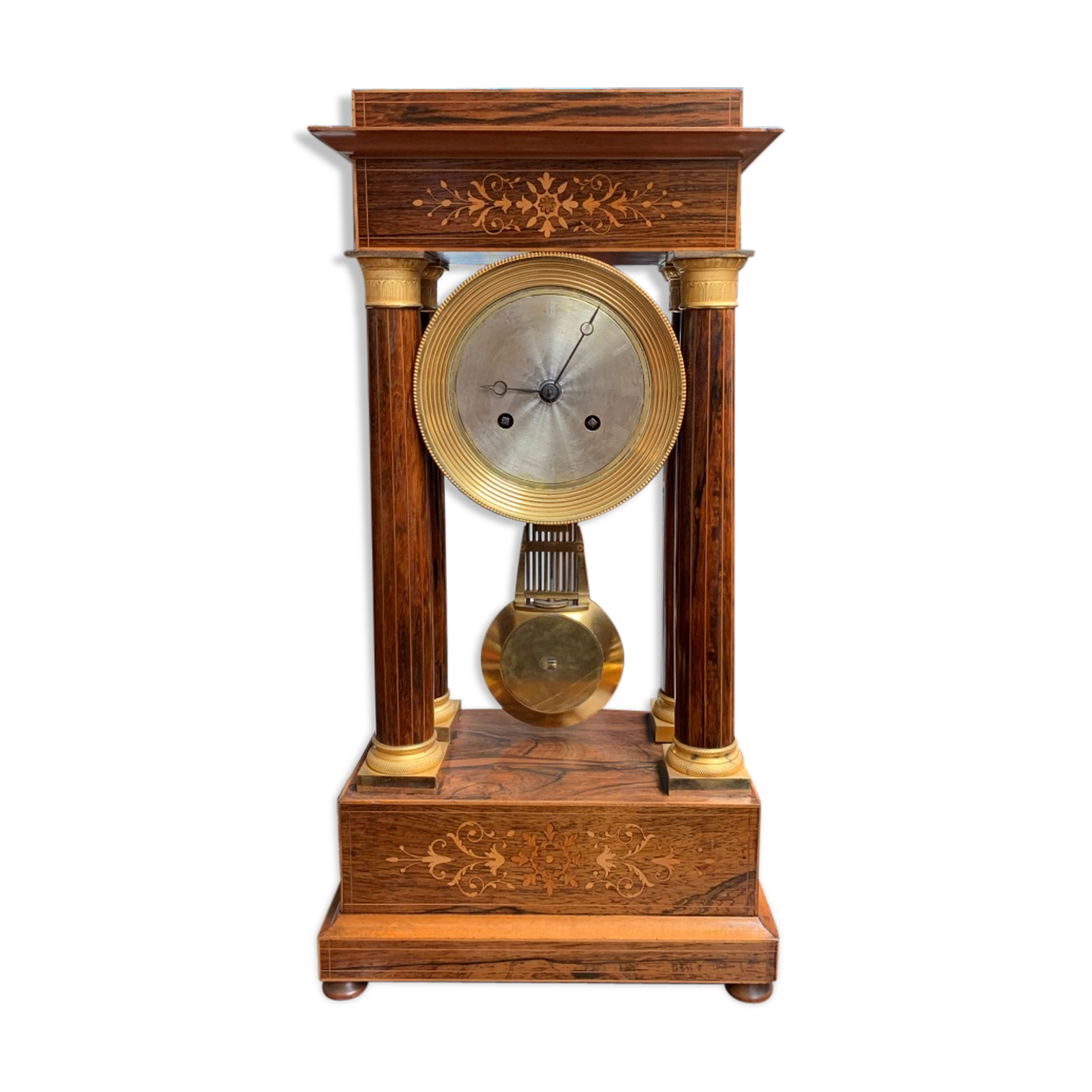 Empire chimney clock