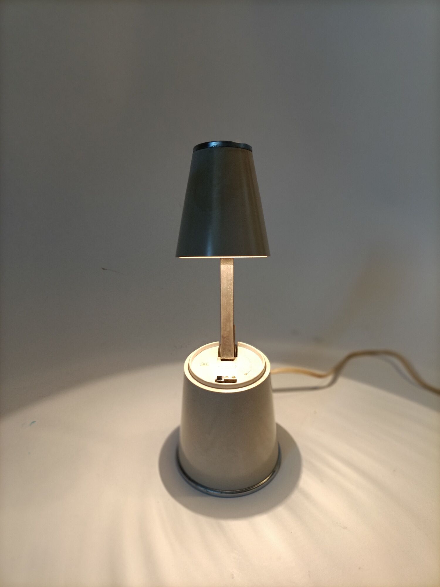 "Lampette" telescopic desk lamp made in Germany Vintage. Koch creation 1970