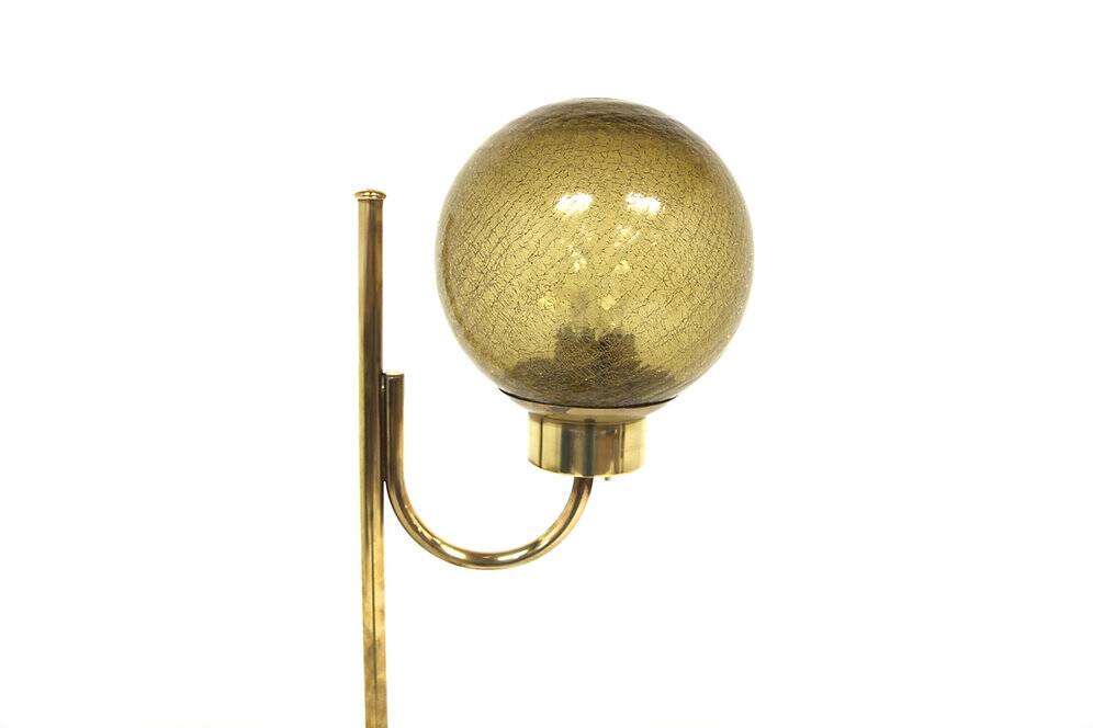 Scandinavian metal floor lamp "G-118", Bergboms, Sweden, 1950