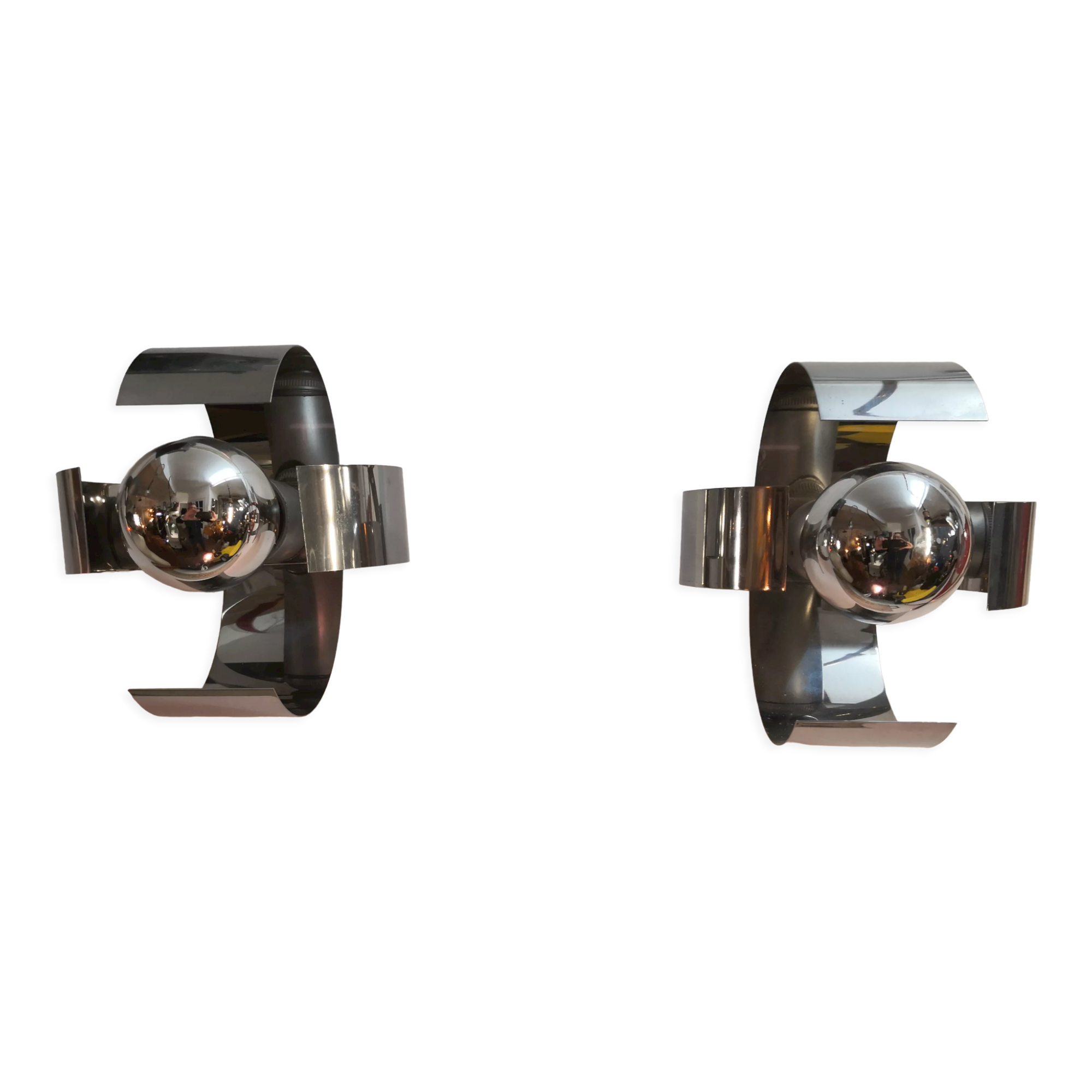 Pair of vintage sconces 1970