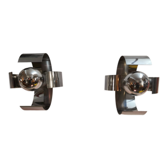 Pair of vintage sconces 1970