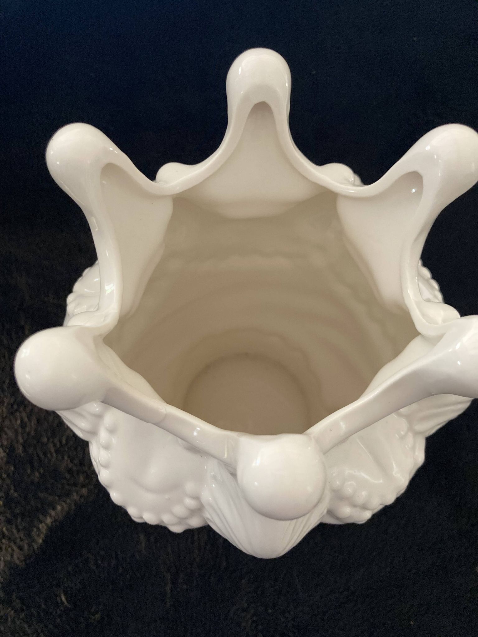 Sicilian Vase "Moorish Woman" in White Ceramic – Kersten