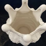 Sicilian Vase "Moorish Woman" in White Ceramic – Kersten