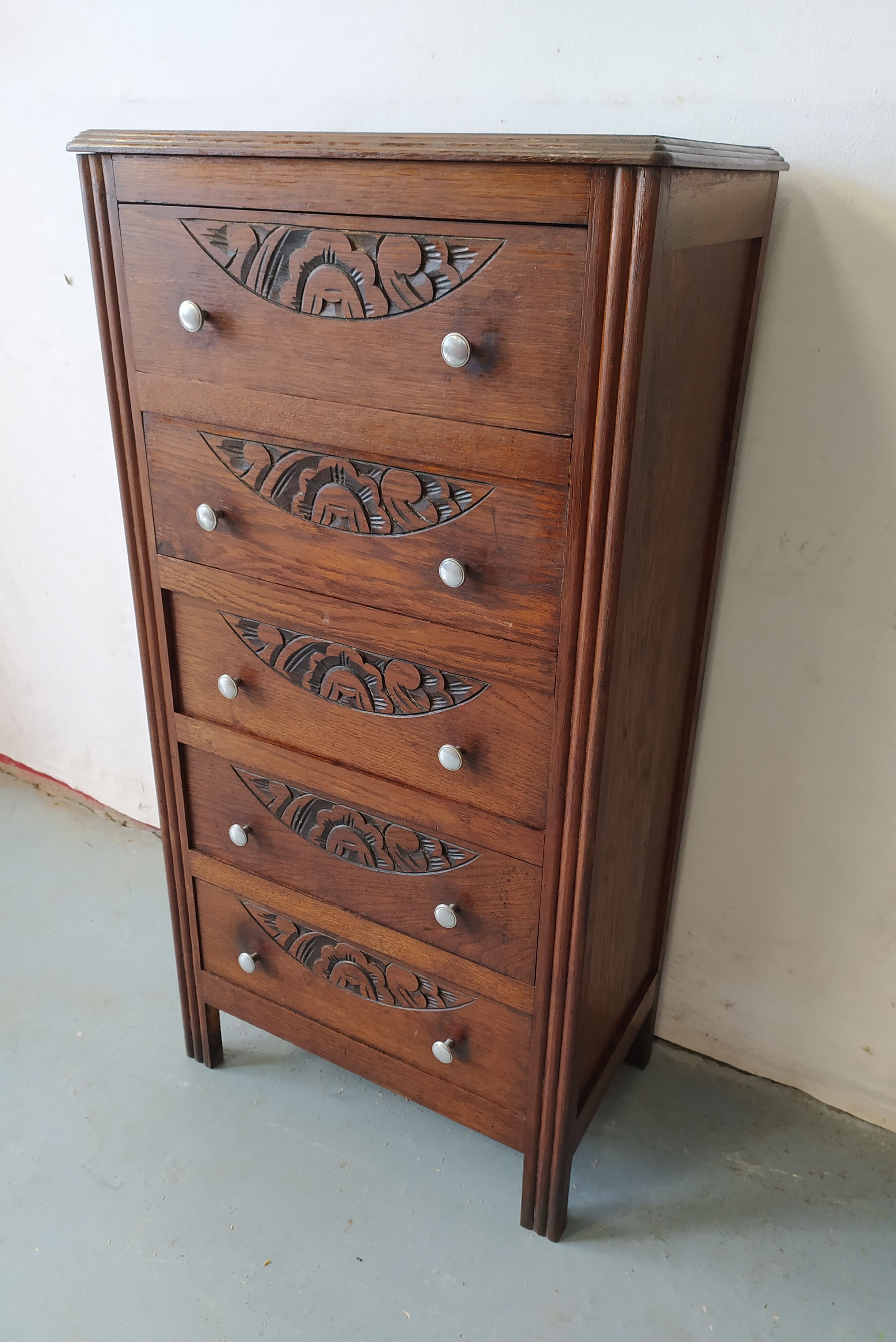 Semainier art déco années 50