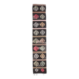 2x7 Salmon Beige Vintage Kilim Runner Rug, 64x226Cm