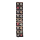 2x7 Salmon Beige Vintage Kilim Runner Rug, 64x226Cm