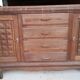 Enfilade Buffet Charles Dudouyt Art Deco 1940 - Solid Oak - Dami Top