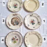 Vintage soup plates