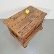 Antique Brutalist Chest in Oak, 1800