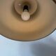 Vintage mid-century brown metal pendant light