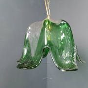 Vintage Murano glass pendant light, for Mazzega, 1960s