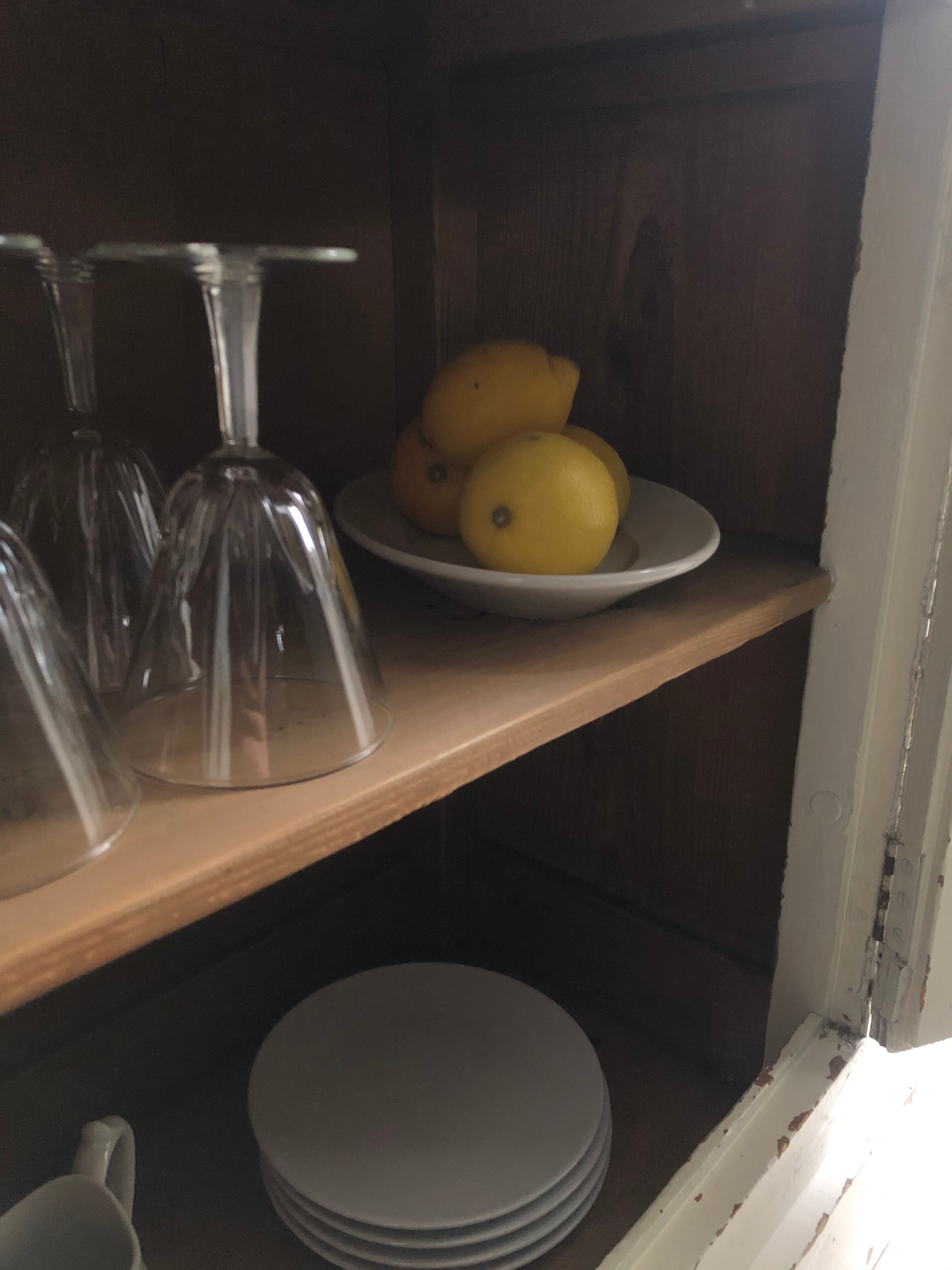 Old Patinated wood sideboard