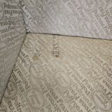 Canapé d'angle modulable Socrates en cuir bordeaux par Poltrona Frau, 1970