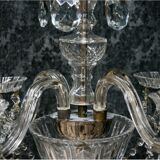 Murano crystal chandelier, Italy, mid 20th century