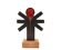 Ceramic sculpture by or in the style of Amphora Perignem, 1960s.