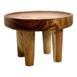 Round coffee table / coffee table / side table wabisabi