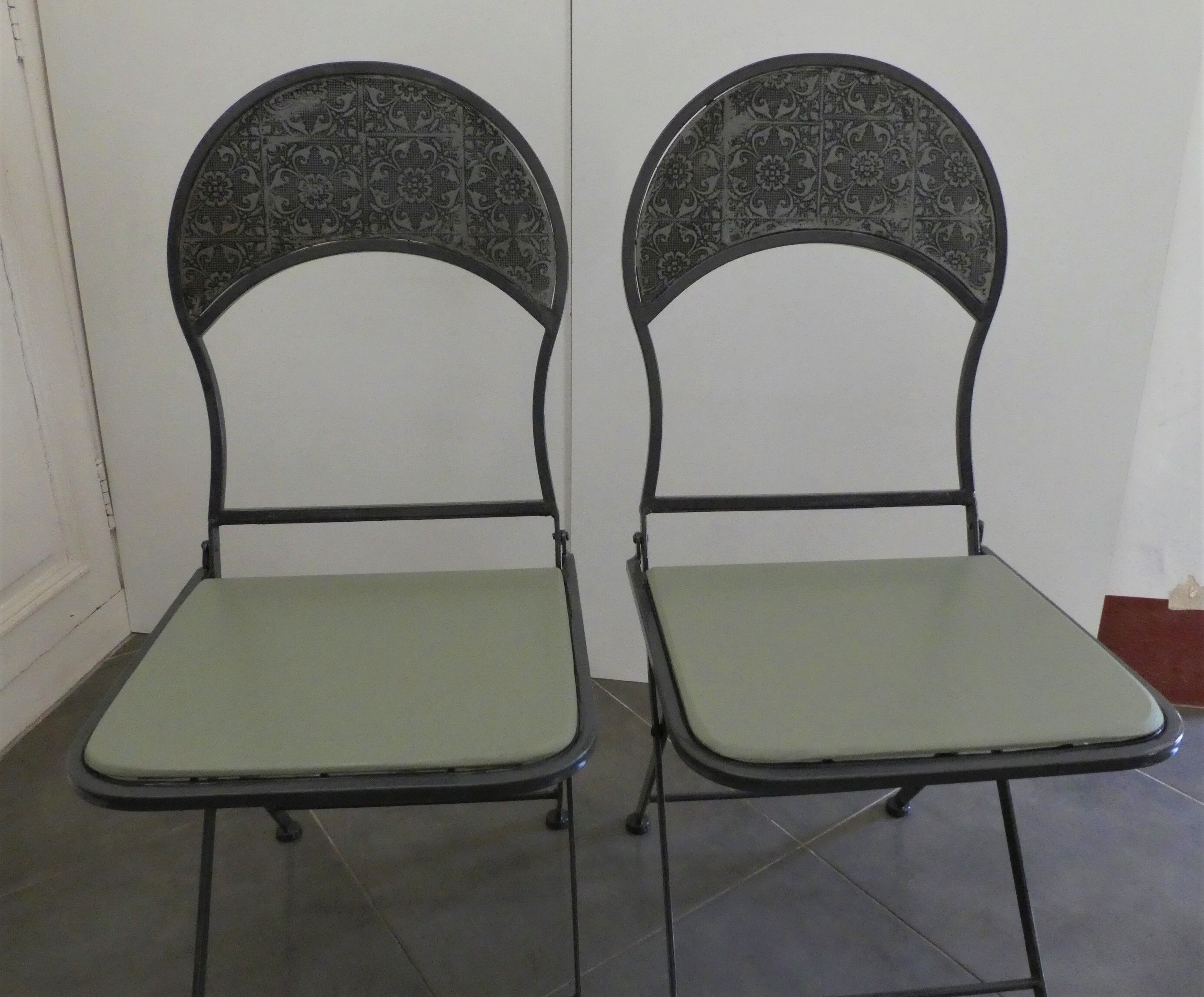 Chaises pliantes 1930