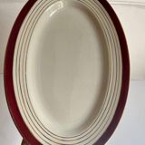 Sarreguemines oval dish