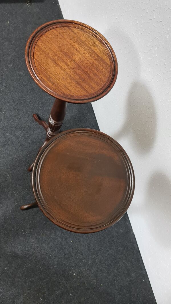 Paire de stands de pots de fleurs vintage