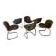 Set of six “Sabrina” chairs – Gastone Rinaldi for Rima Italy