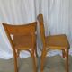 Pair of Baumann bistro chairs