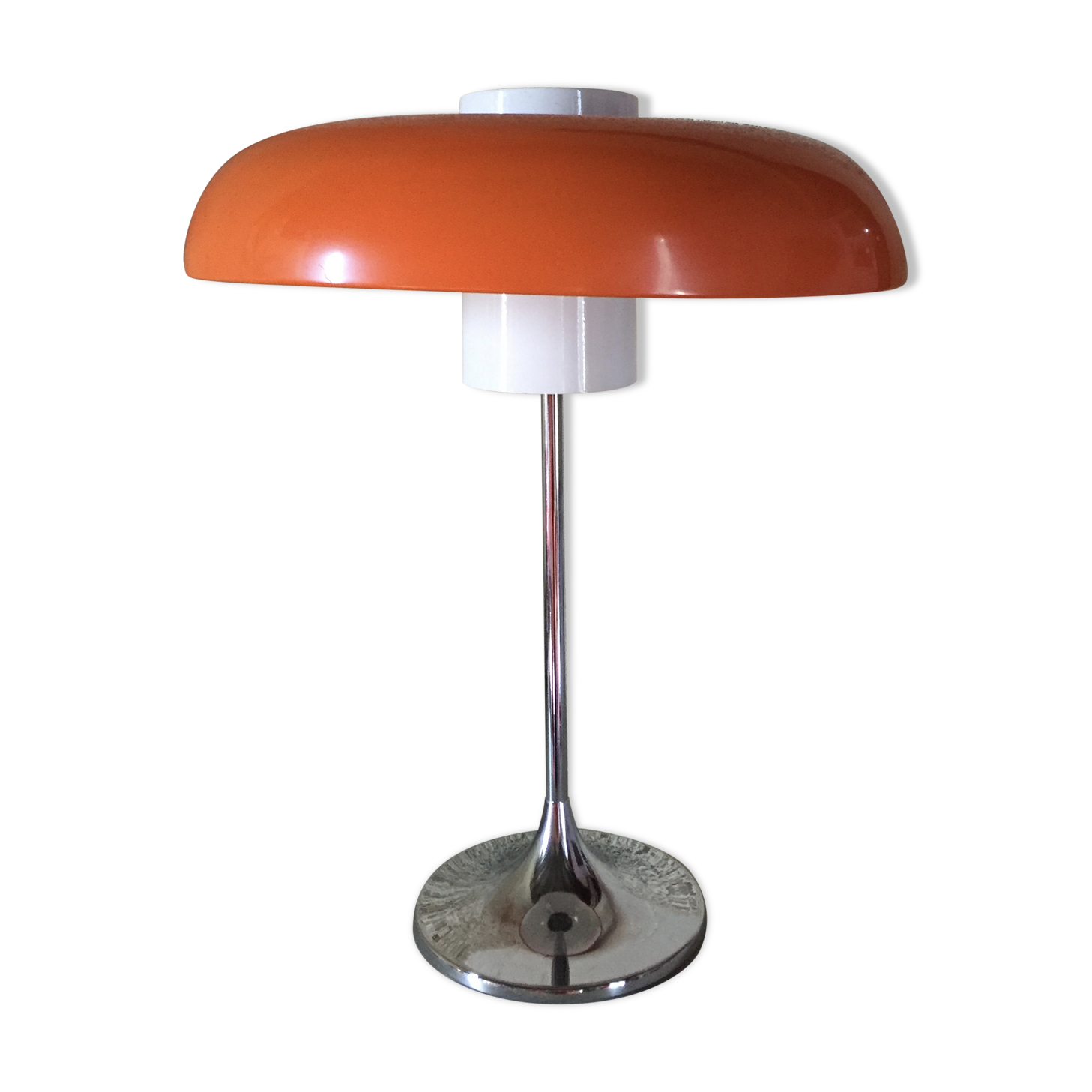 Mushroom lamp orange Maison Arlus
