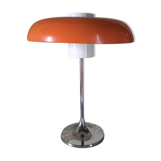 Lampe champignon orange maison Arlus