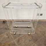 Deserted plexiglass from the 80s Vintage