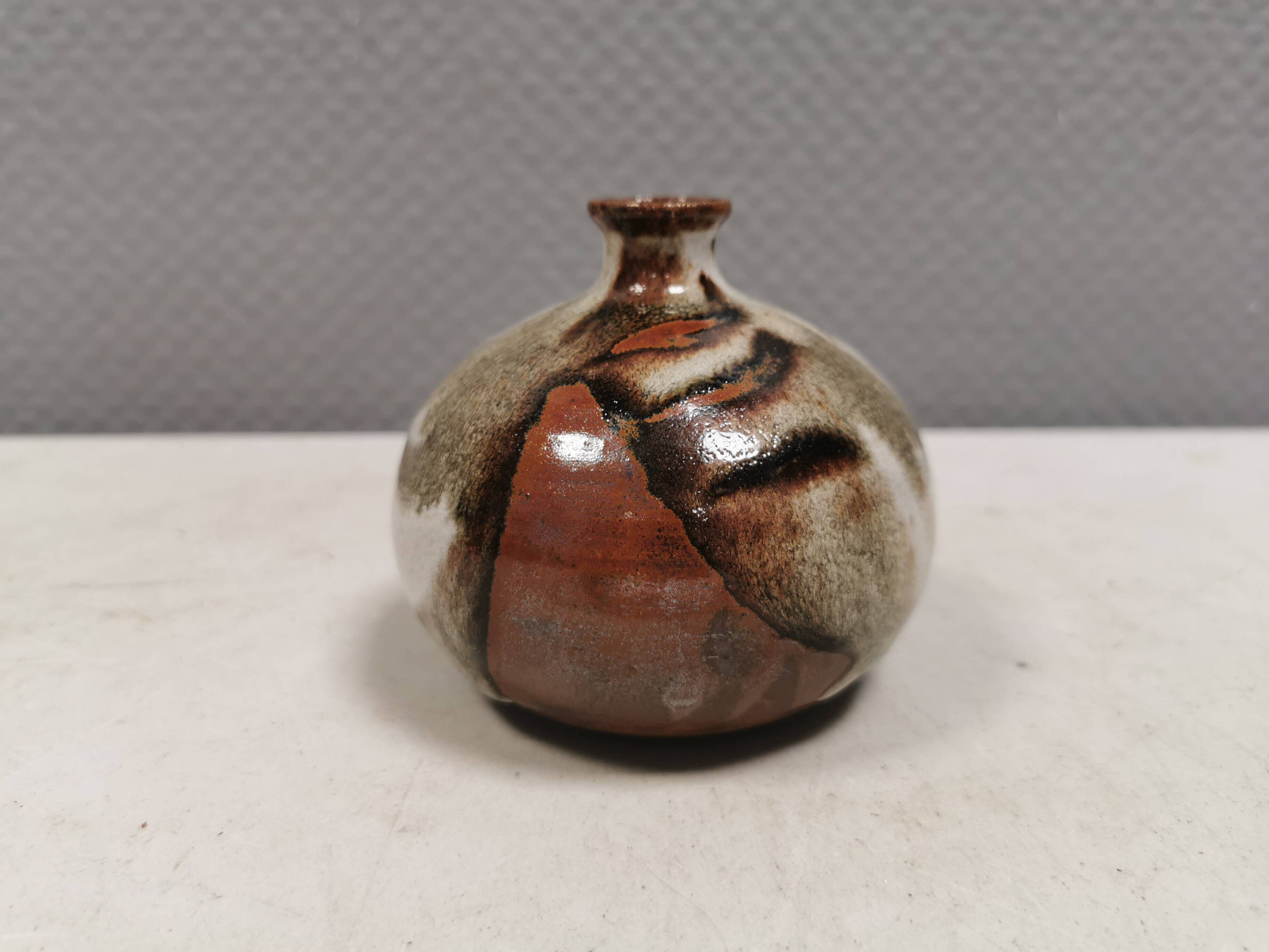 Miniature vase from Danish Waldorff ceramics 1970-80s.
