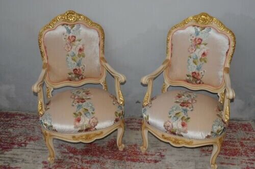 Louis XV style armchairs