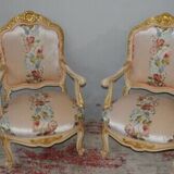 Fauteuils style Louis XV