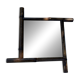 Miroir "bambou" miroir biseauté début XXeme